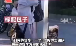 传韦神一晚上解决博士团队4个月难题,博士团队感激不已
