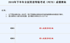 公共英语等级考试网,公共英语等级考试（PETS）备考攻略与技巧概述